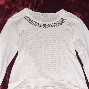 White long sleeve shirt